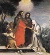 Francesco Vanni The Mystic Marriage of St.Catherine of Siena painting